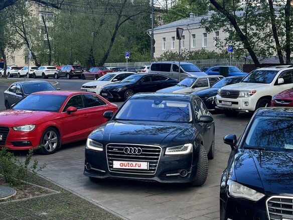2015 Audi A8 Long III (D4) Рестайлинг, чёрный, 2500000 рублей - вид 2