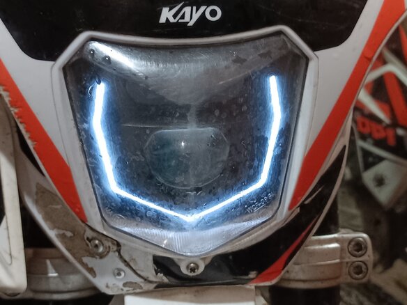 2023 Kayo Basic TT140EM, оранжевый, 65000 рублей - вид 4