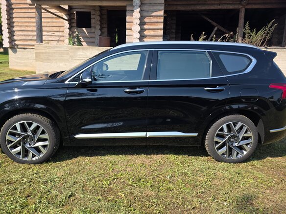 2020 Hyundai Santa Fe IV Рестайлинг, чёрный, 3261000 рублей - вид 8
