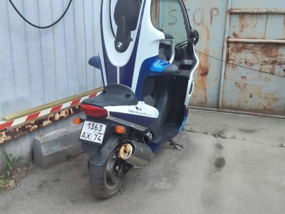 2001 BMW C 1, белый, 350000 рублей - вид 3