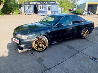 1996 Toyota Chaser VI (X100), чёрный, 1950000 рублей, вид 4