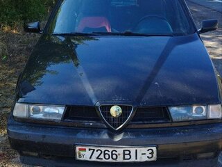 1997 Alfa Romeo 155 I Рестайлинг, чёрный, 70000 рублей, вид 2