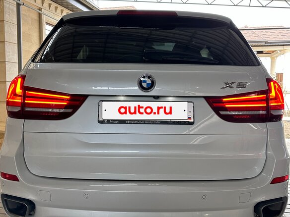 2015 BMW X5 40d III (F15), белый, 3850000 рублей - вид 6