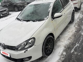 2011 Volkswagen Golf VI, белый, 725000 рублей, вид 1