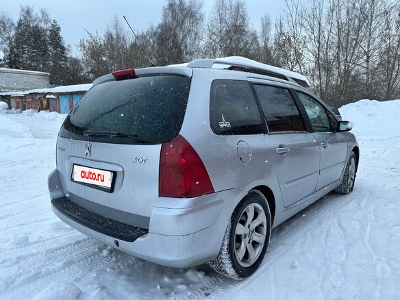 2004 Peugeot 307 I, серебристый, 350000 рублей - вид 7