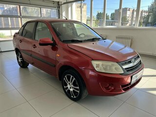 2013 Lada (ВАЗ) Granta I, красный, 199000 рублей, вид 3
