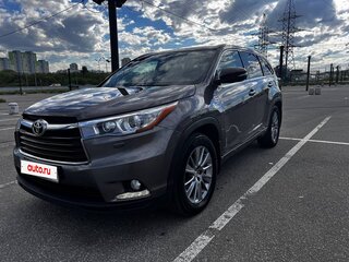 2014 Toyota Highlander III (XU50), серый, 3450000 рублей, вид 1