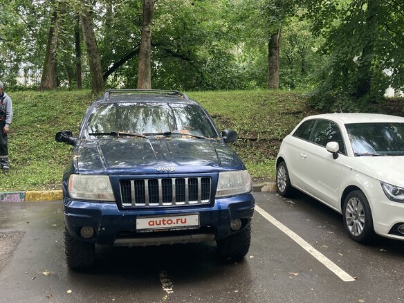 2004 Jeep Grand Cherokee II (WJ), синий