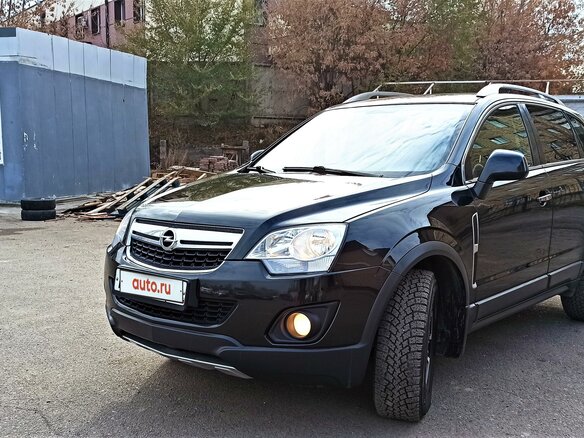 2012 Opel Antara I Рестайлинг, чёрный - вид 3