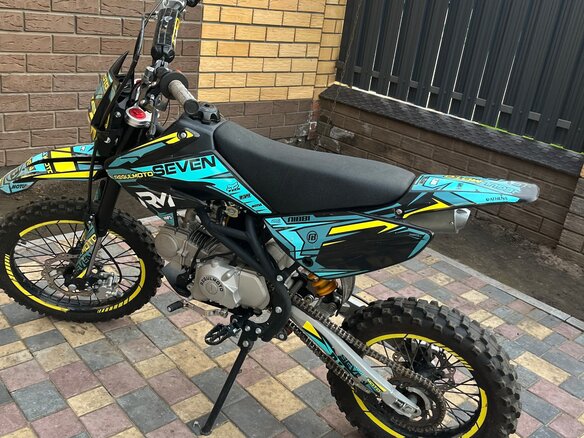 2022 Regulmoto Seven 125E, чёрный, 80000 рублей - вид 1