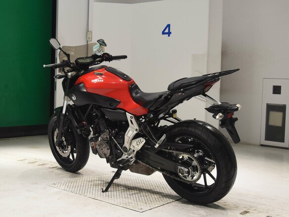 2014 Yamaha MT-07 (FZ-07), красный, 530000 рублей - вид 5