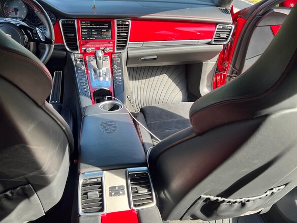 2012 Porsche Panamera GTS I, красный, 3500000 рублей - вид 11