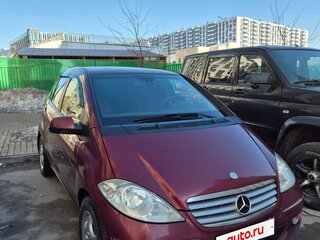 2008 Mercedes-Benz A-Класс 170 II (W169), пурпурный, 495000 рублей, вид 3