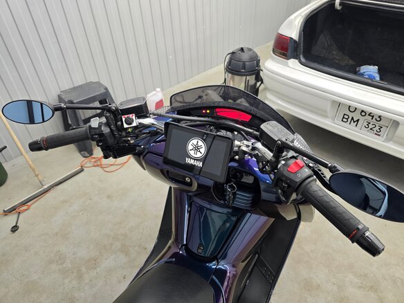 2009 Yamaha Maxam (CP250), фиолетовый, 370000 рублей - вид 1