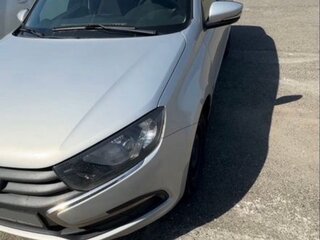 2018 Lada (ВАЗ) Granta I Рестайлинг, серебристый, 850000 рублей, вид 3