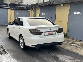 2015 Toyota Camry VII (XV50) Рестайлинг, белый, 3100000 рублей, вид 2