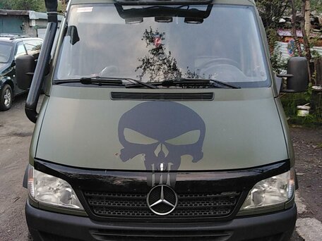 2001 Mercedes-Benz Sprinter, зелёный, 2500000 рублей, вид 3