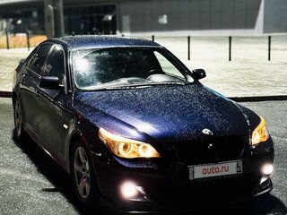 2005 BMW 5 серии 525i V (E60/E61), синий, 1150000 рублей, вид 2