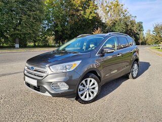 2018 Ford Escape III Рестайлинг, серебристый, 1536570 рублей, вид 2