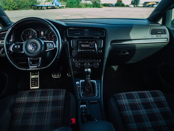 2013 Volkswagen Golf GTI VII, голубой - вид 9
