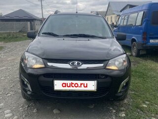 2013 Lada (ВАЗ) Kalina II, чёрный, 520000 рублей, вид 3