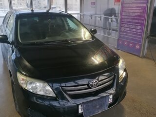 2008 Toyota Corolla X (E140, E150), чёрный, 920000 рублей, вид 2