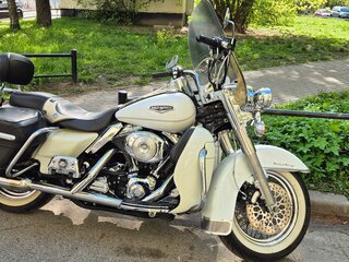 2004 Harley-Davidson Road King, белый, 891501 рублей, вид 5
