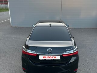 2017 Toyota Corolla XI (E160, E170, E180) Рестайлинг 1, чёрный, 1800000 рублей, вид 2
