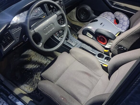 1992 Audi 80 V (B4), серый, 320000 рублей - вид 16