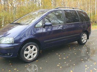 2002 Volkswagen Sharan I Рестайлинг, синий, 780000 рублей, вид 4