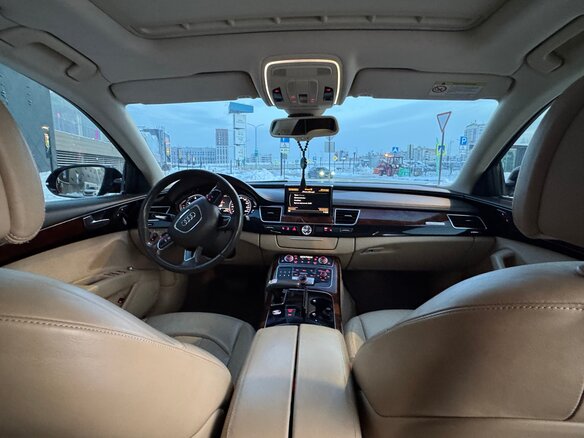 2012 Audi A8 III (D4), чёрный, 2000000 рублей - вид 5