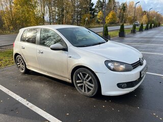 2012 Volkswagen Golf VI, белый, 890000 рублей, вид 3