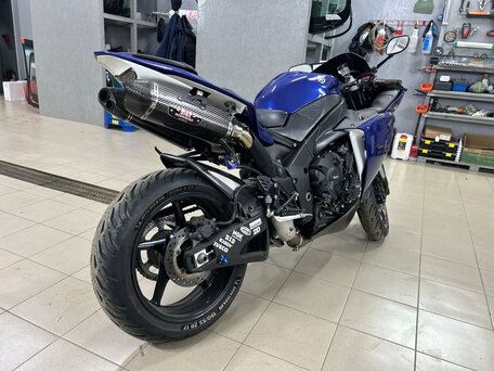 2012 Yamaha YZF-R1, синий, 1150000 рублей, вид 4