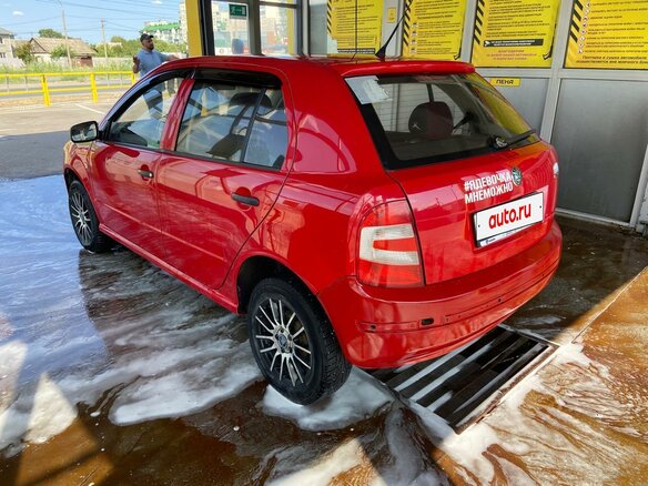 2006 Skoda Fabia I Рестайлинг, красный, 298000 рублей - вид 6