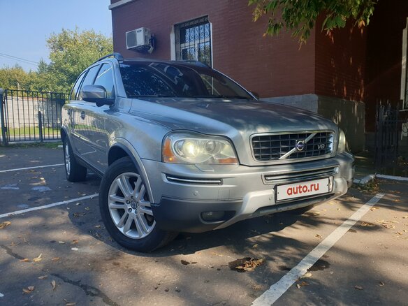 2008 Volvo XC90 I Рестайлинг, серебристый - вид 1