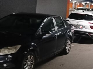 2008 Ford Focus II Рестайлинг, чёрный, 350000 рублей, вид 3