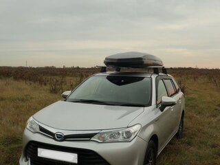 2015 Toyota Corolla Fielder XI (E160, E170, E180) Рестайлинг 1, серый, 1050000 рублей, вид 3