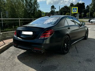 2019 Mercedes-Benz S-Класс AMG 63 AMG Long III (W222, C217) Рестайлинг, чёрный, 9990000 рублей, вид 5