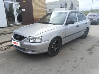 2006 Hyundai Accent ТагАЗ II, серый, 300000 рублей, вид 4