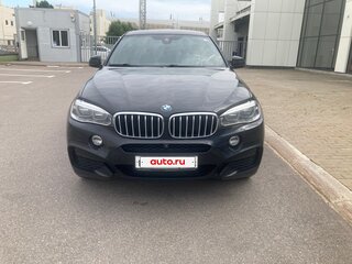 2019 BMW X6 40d II (F16), чёрный, 5200000 рублей, вид 2