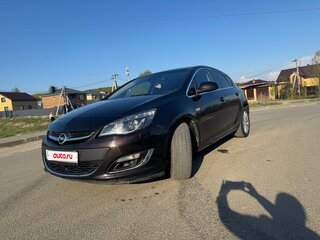2014 Opel Astra J Рестайлинг, коричневый, 990000 рублей, вид 2