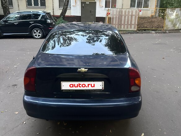 2008 Chevrolet Lanos I, синий - вид 4