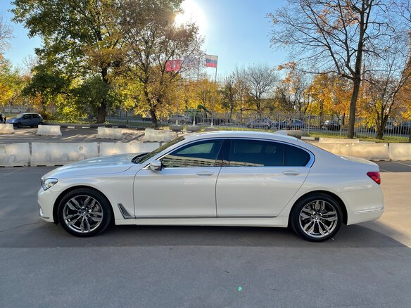 2015 BMW 7 серии 730Ld xDrive VI (G11/G12), белый - вид 6