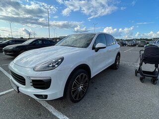 2014 Porsche Cayenne Diesel II Рестайлинг (958), белый, 3550000 рублей, вид 2