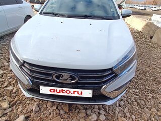 2023 Lada (ВАЗ) Vesta I Рестайлинг (NG), белый, 1090000 рублей, вид 3