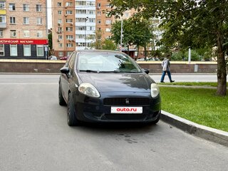 2008 Fiat Punto III Grande Punto, чёрный, 170000 рублей, вид 2