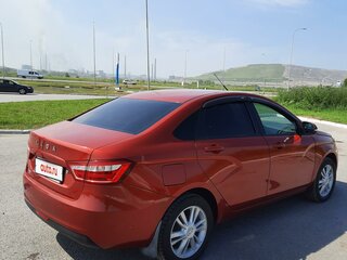 2016 Lada (ВАЗ) Vesta I, красный, 950000 рублей, вид 4