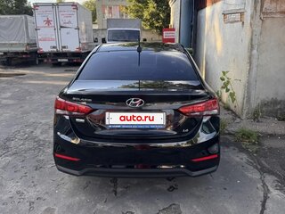 2017 Hyundai Solaris II, чёрный, 1000000 рублей, вид 4