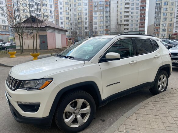 2019 Jeep Compass II, белый, 1600000 рублей