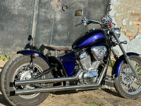 1992 Honda Steed 400, синий, 480000 рублей, вид 5